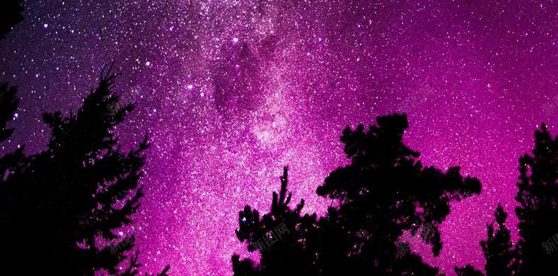星空特效H5摄影素材jpg设计背景_88icon https://88icon.com 红色 紫色 黑色 大树 星空 摄影 摄影素材 特效 星海 风景