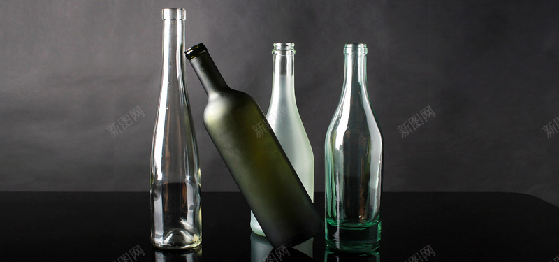 玻璃瓶jpg设计背景_88icon https://88icon.com 玻璃瓶 灰色 质感 海报banner 纹理