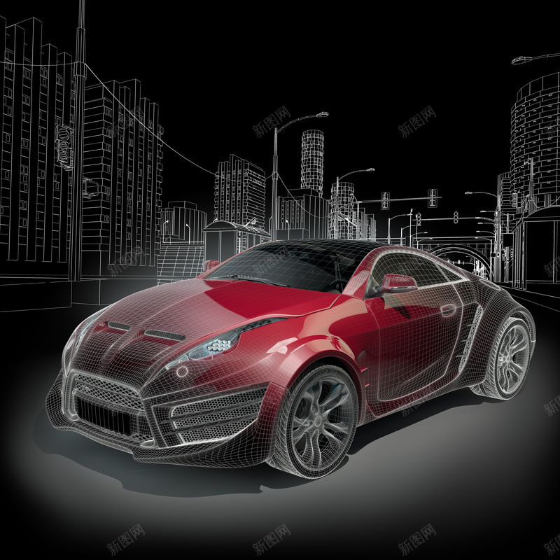 3d汽车模型背景素材jpg设计背景_88icon https://88icon.com 汽车模型 汽车背景 3d 城市 PPT