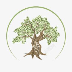 橄榄树图标素材