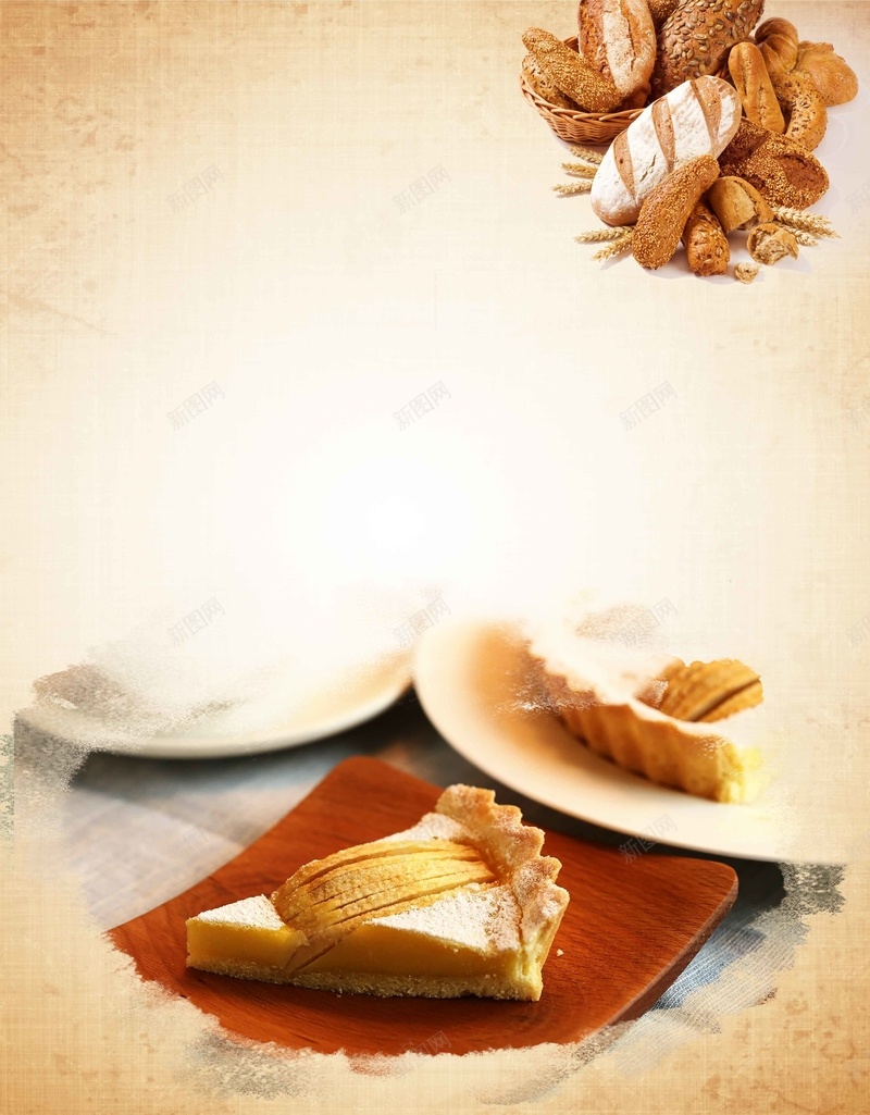 西点面包店美食苹果派新店开业活动jpg设计背景_88icon https://88icon.com 甜品店 糕点店 苹果派 甜品 糕点 加盟 美食宣传展板 食品宣传 美食宣传 美食单页