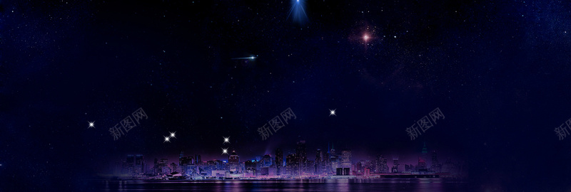 淘宝首页背景图jpg设计背景_88icon https://88icon.com 深蓝色 星空 海报banner 星云 星海 星际 摄影 风景