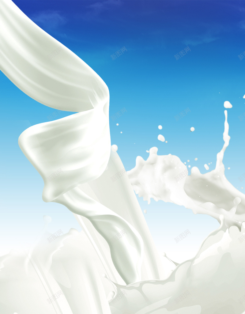 新鲜牛奶H5背景jpg设计背景_88icon https://88icon.com 新鲜 渐变 牛奶 生活 白色 H5背景 H5 h5