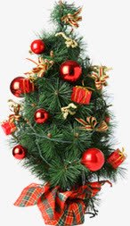 圣诞节日树木装饰素材