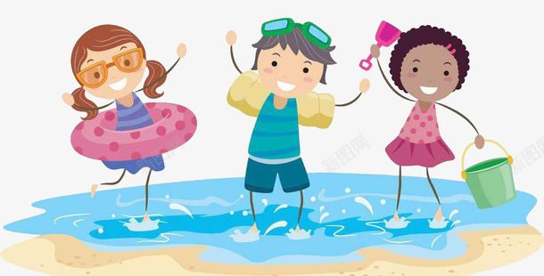 海边小孩结伴玩水图案png免抠素材_88icon https://88icon.com 海边 小孩 结伴 玩水图案 装饰 效果图案 海边小孩