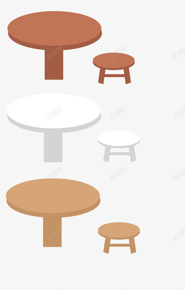 桌子椅子棕色复古可爱png免抠素材_88icon https://88icon.com 桌子 椅子 棕色 复古可爱