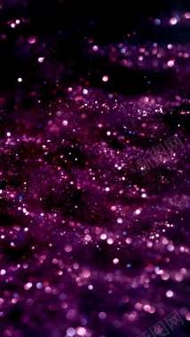 紫色金粉背景背景