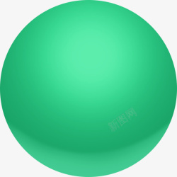 绿色球体创意素材