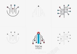 线条状的图标元素素材