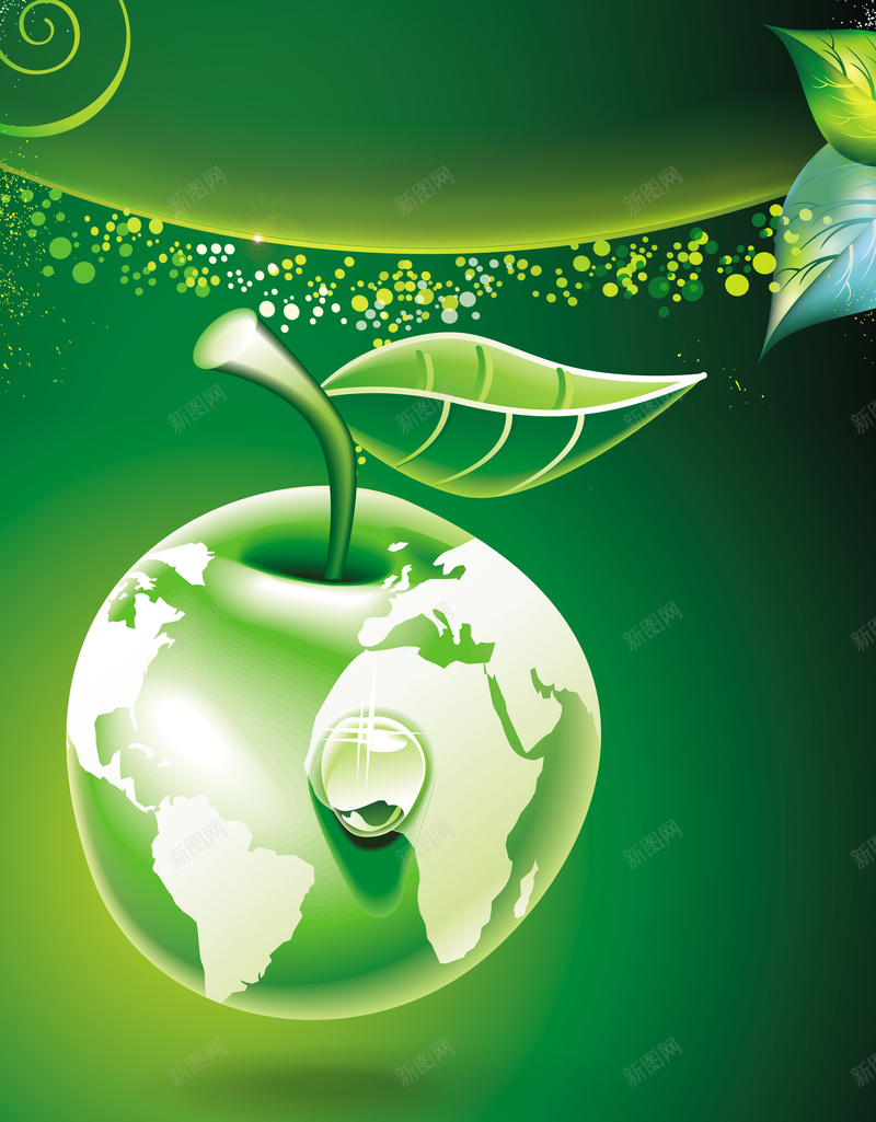 节能减排低碳生活psd设计背景_88icon https://88icon.com 低碳 减排 海报 绿色 节能 绿化 苹果 环保 保护环境 环境 资源 家园 水滴 地球 水 绿色开心