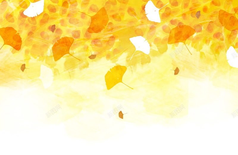 银杏叶秋天背景海报jpg设计背景_88icon https://88icon.com 秋天背景 秋天海报 银杏 银杏叶 秋天 背景 背景海报 海报
