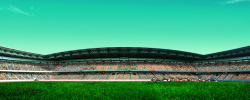 体育场的观众大气足球场背景高清图片