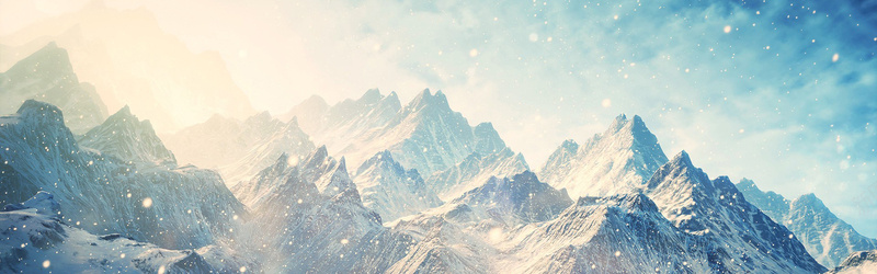 冰山蓝天背景素材手绘素材背景
