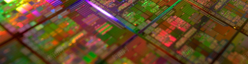 科技CPU芯片背景