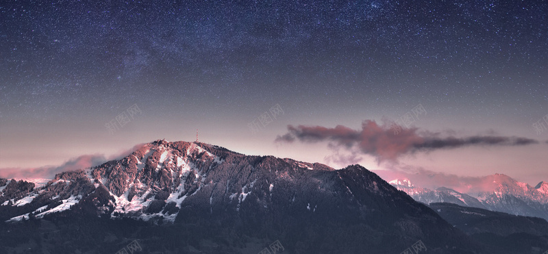 星空海报背景素材背景