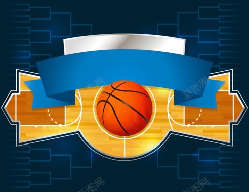 篮球NBA背景