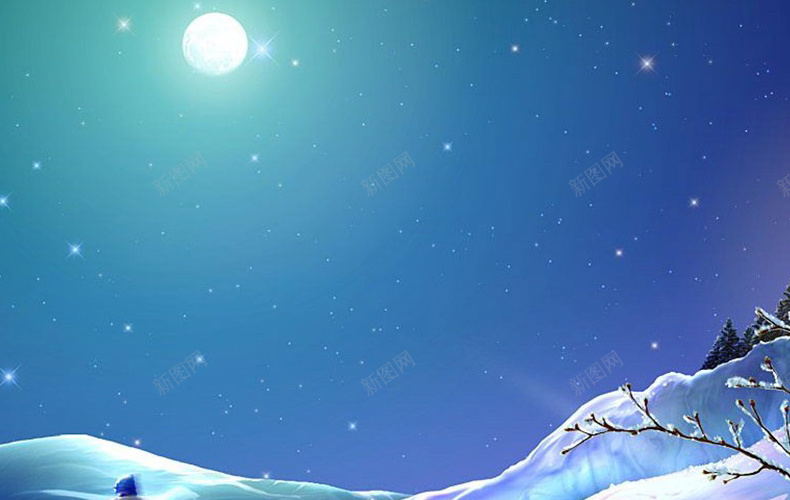 雪天的星空jpg设计背景_88icon https://88icon.com 详情页海报 详情页 星空 简约 雪天 淘宝 星云 星海 星际 大气