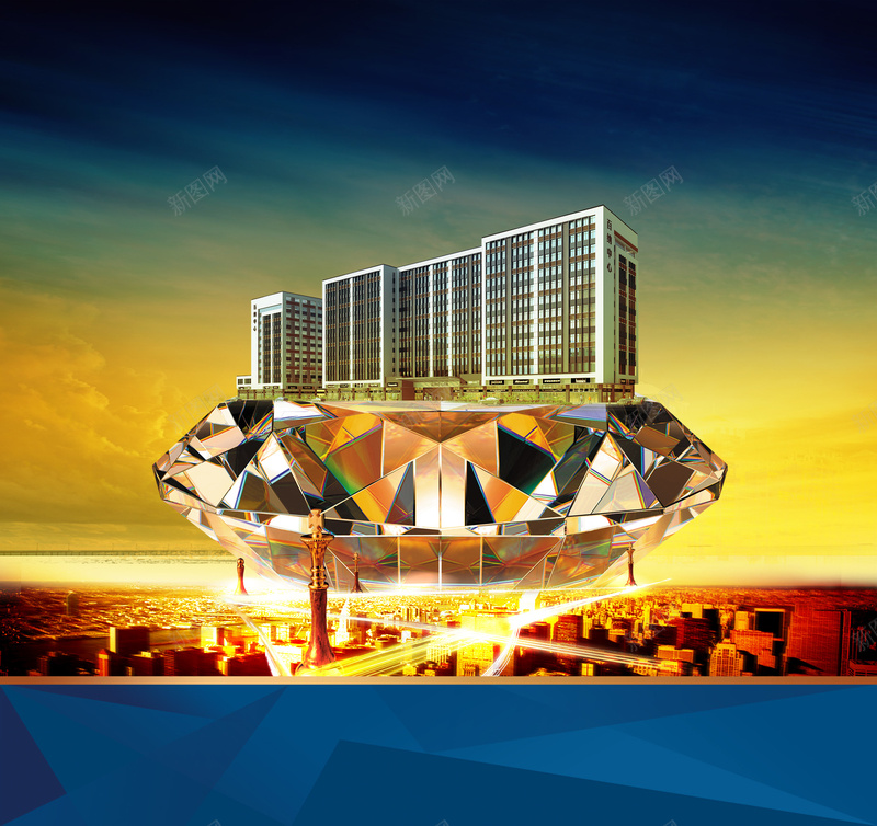 财富主场商业地产广告jpg设计背景_88icon https://88icon.com 商业地产 写字楼 城市 金融 钻石 CBD 旺铺 地产广告 30DPI PSD 大气