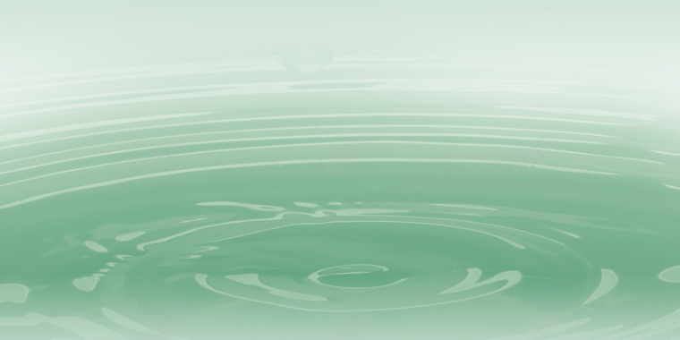 绿色水纹化妆品海报背景图背景