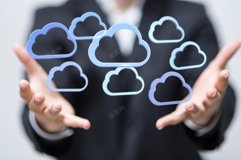 打开双手的云计算主题jpg设计背景_88icon https://88icon.com 打开 双手 云计算 商务 科技 PPT 科幻