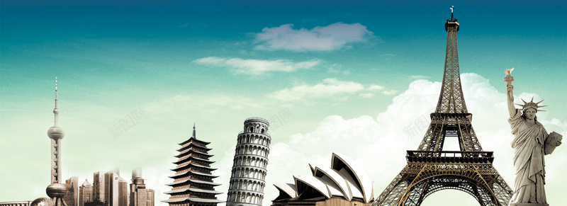 房屋建筑背景