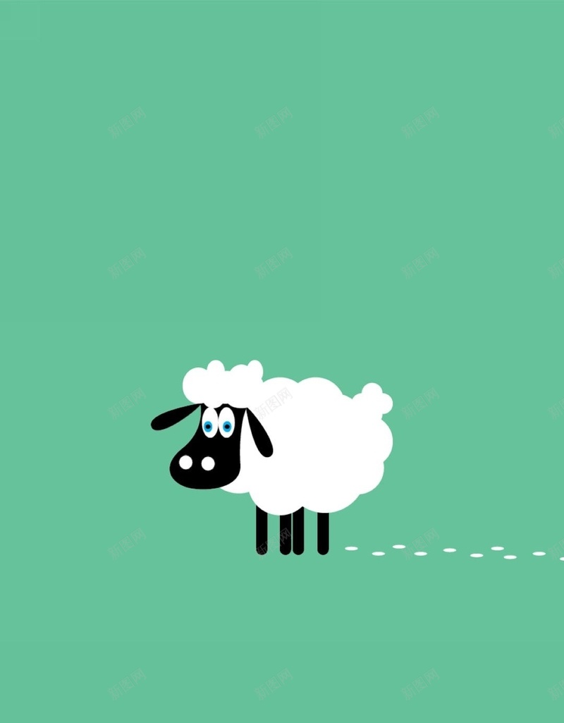 卡通创意羊H5背景jpg设计背景_88icon https://88icon.com 卡通 可爱 羊年 节日 羊 创意 H5 h5 童趣 手绘