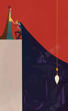 王子和公主海报设设计背景