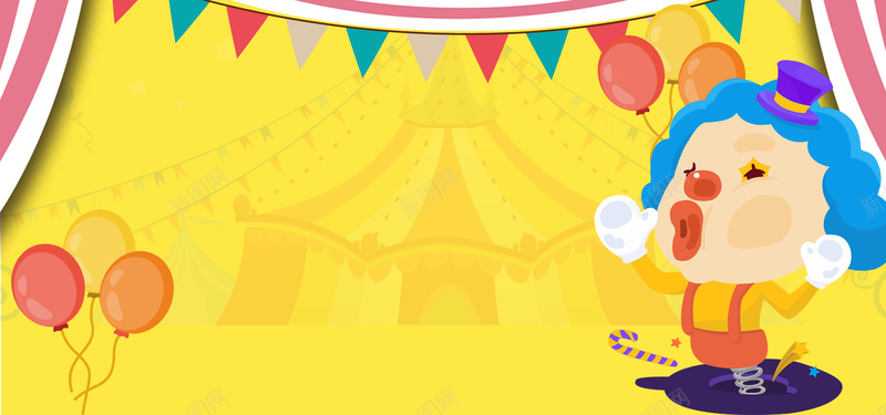 愚人节黄色卡通bannerpsd设计背景_88icon https://88icon.com 愚人节 41 促销 小丑 节日 折扣 优惠 活动 狂欢 黄色 卡通 banner