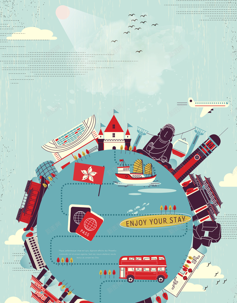 香港旅游海报背景psd设计背景_88icon https://88icon.com 夏季海报 文艺海报 梦幻海报 香港海报 大气海报 旅游海报 宣传海报 浪漫海报 简约海报