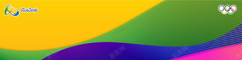 奥运会banner背景psd设计背景_88icon https://88icon.com 海报banner 奥运会运动体育里约巴西2016夏季