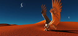 科幻电影海报科幻电影沙漠背景宣传海报高清图片