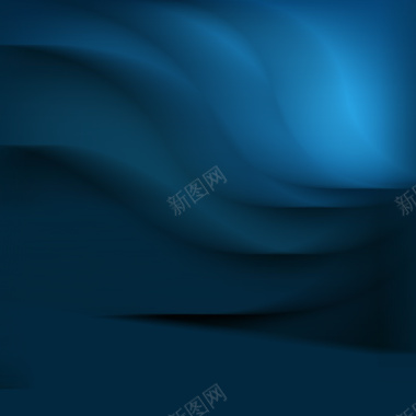 3d蓝色波浪纹背景背景