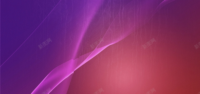 紫红色几何曲线渐变背景banner背景
