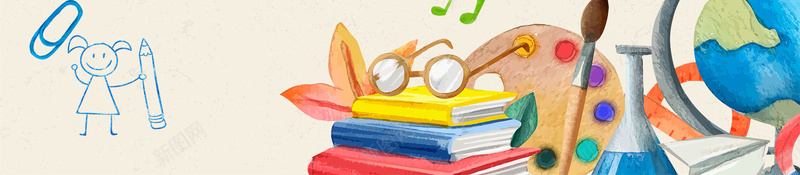 米色卡通开学季幼儿园招生文具童趣背景jpg设计背景_88icon https://88icon.com 米色 卡通 开学季 幼儿园招生 开学典礼 欢迎新同学 文具 童趣