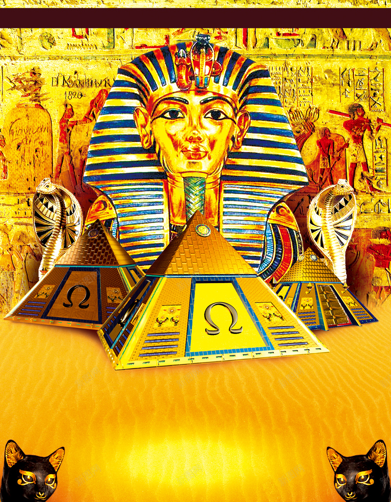 埃及旅游海报背景psd设计背景_88icon https://88icon.com 狮身人面像 金字塔 埃及 旅游 法老 促销海报 广告背景 海报背景