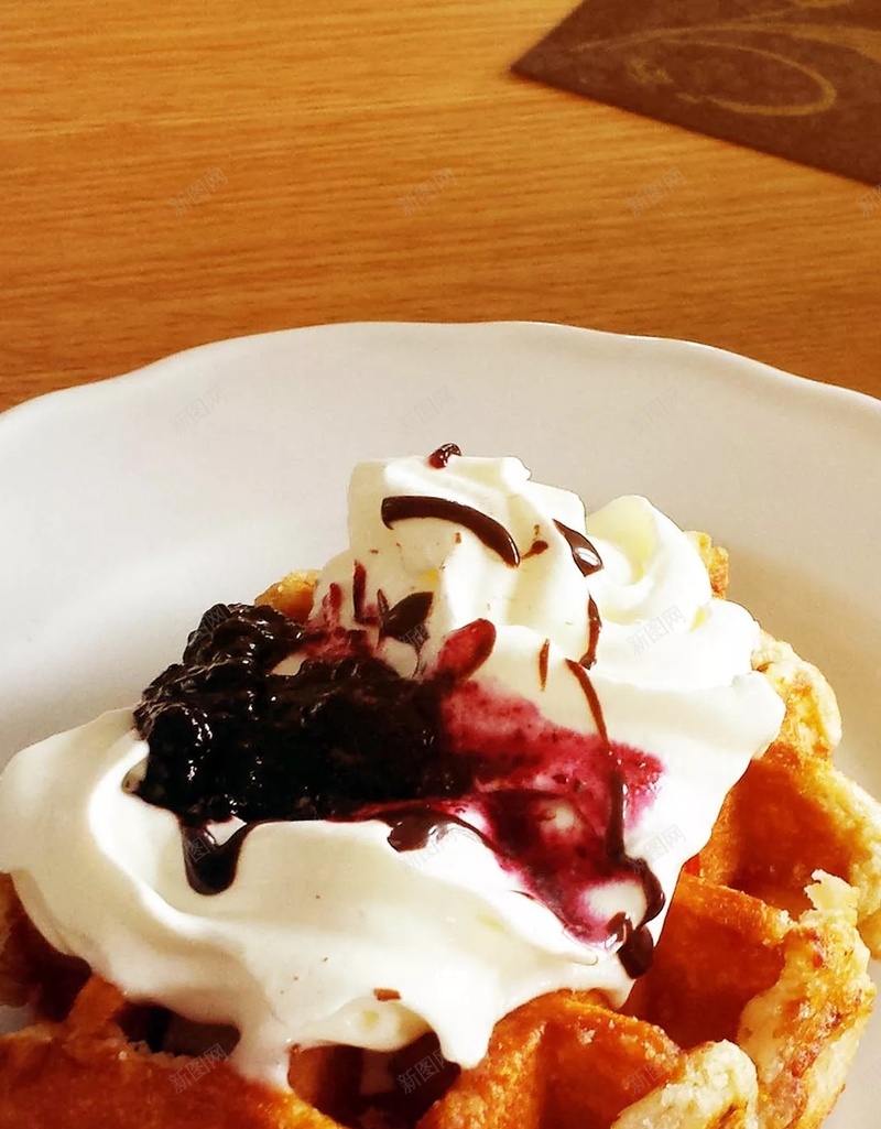 美味食物奶油华夫饼H5背景jpg设计背景_88icon https://88icon.com 美味 食物 奶油 果酱 华夫饼 甜品 面包 H5背景