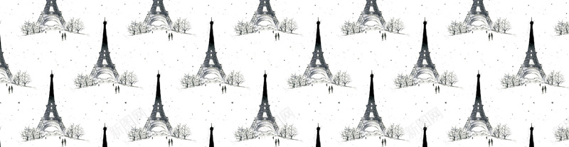 巴黎铁塔图案纹理背景