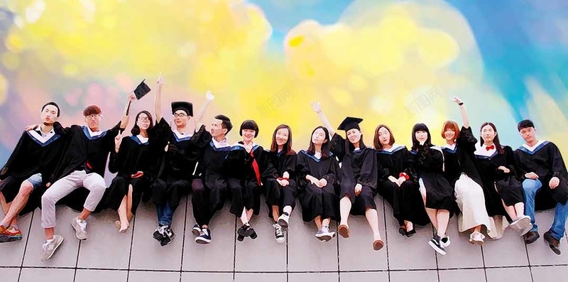 青春毕业季海报设计H5背景素材psd设计背景_88icon https://88icon.com 毕业季海报 学士帽 毕业季 致青春 海报 青春毕业季海报设计 蓝天H5背景素材