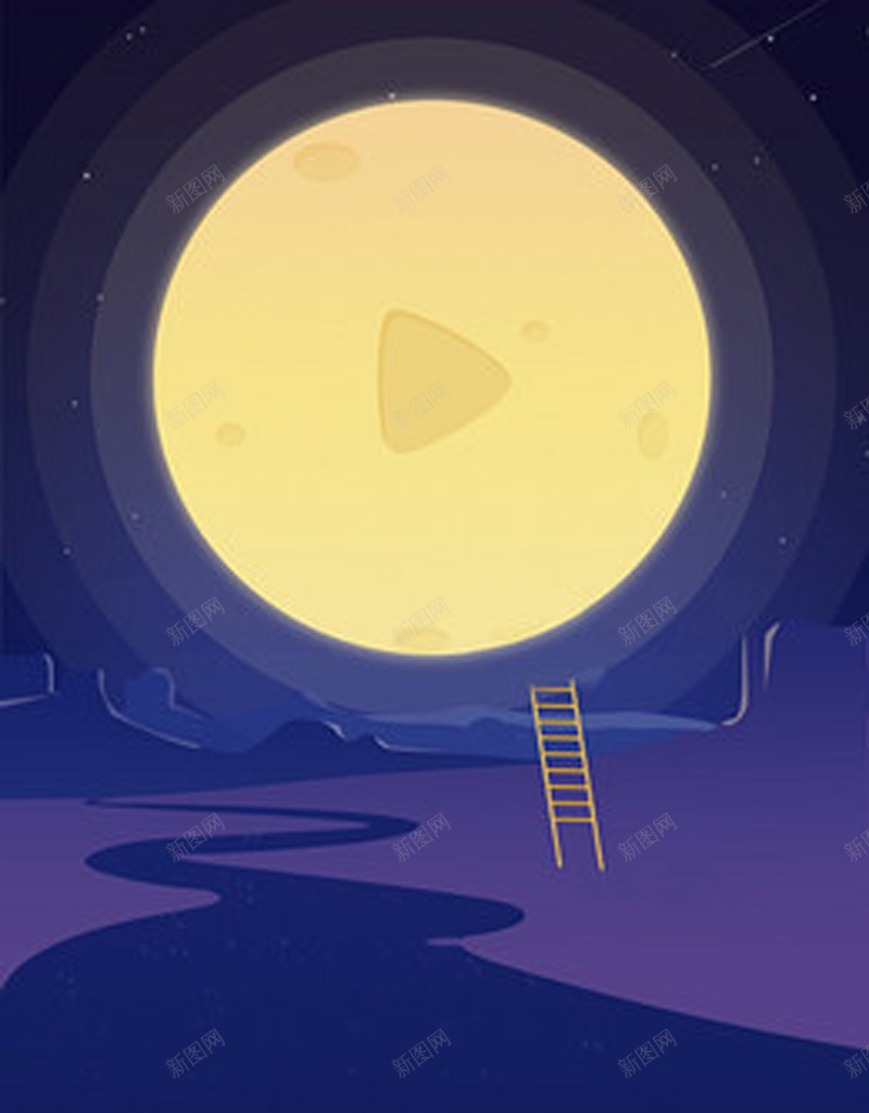 圆形播放键海报背景素材jpg设计背景_88icon https://88icon.com 海报背景素材 海报背景 播放键 矢量图 圆形 紫色 扁平 渐变 几何