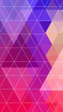 紫色几何矢量图H5背景背景