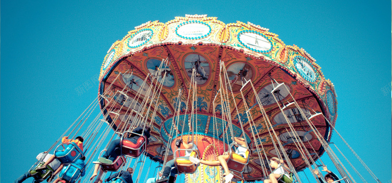 游乐园背景背景