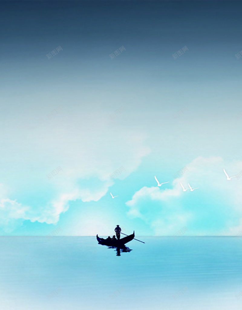 天海一线的孤舟jpg设计背景_88icon https://88icon.com 天海 孤舟 船 帆船 划桨 摄影 风景
