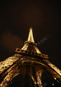 我们旅游吧巴黎旅游海报背景素材高清图片