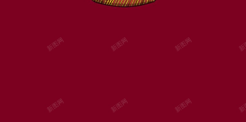红色卡通财神H5图jpg设计背景_88icon https://88icon.com 中国风 卡通 可爱 新春 红色 财神 简约 卡通财神H5素材