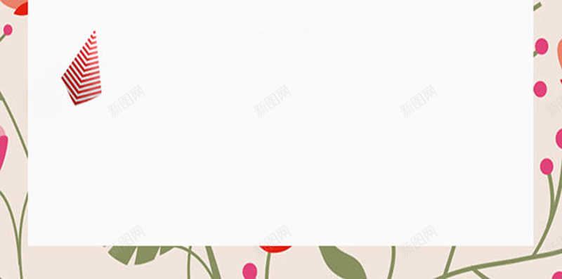 花卉简约白色公司海报H5背景jpg设计背景_88icon https://88icon.com 公司 海报 简约 花卉 贺卡 白色背景 H5背景素材
