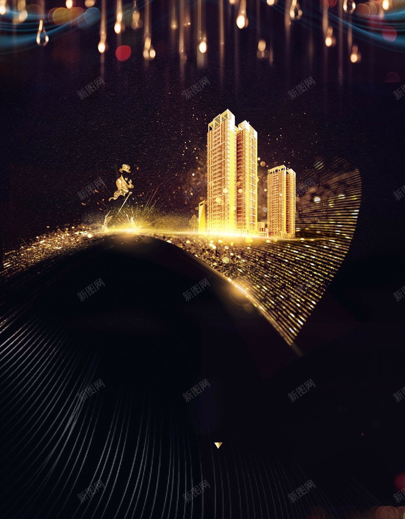 大气黑金房地产荣耀开盘海报jpg设计背景_88icon https://88icon.com 高端大气地产 地产高炮 别墅 大气 黑金 开盘 金融投资理财 招商引资 旺铺 火爆认筹 分层文件 PSD源文件 高清背景 PSD素材 背景海报 背景素材 背景模板