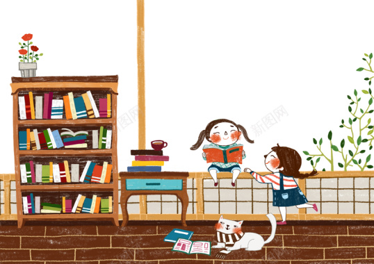 卡通手绘儿童背景背景