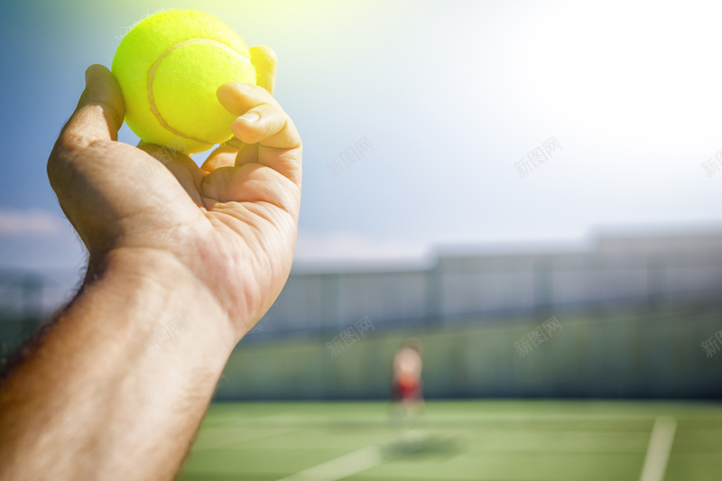 在手里的网球jpg设计背景_88icon https://88icon.com 手 网球 运动 PPT