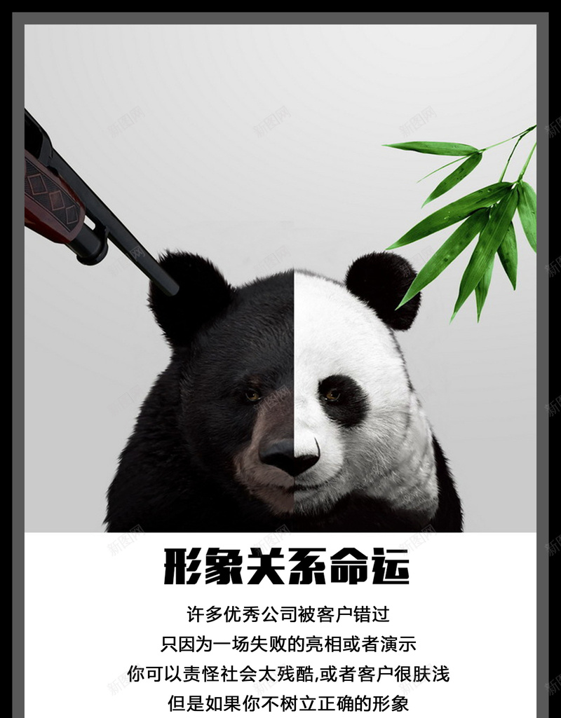 企业文化宣传熊猫海报背景素材jpg设计背景_88icon https://88icon.com 企业 文化 励志 海报 背景素材 开心 欢乐