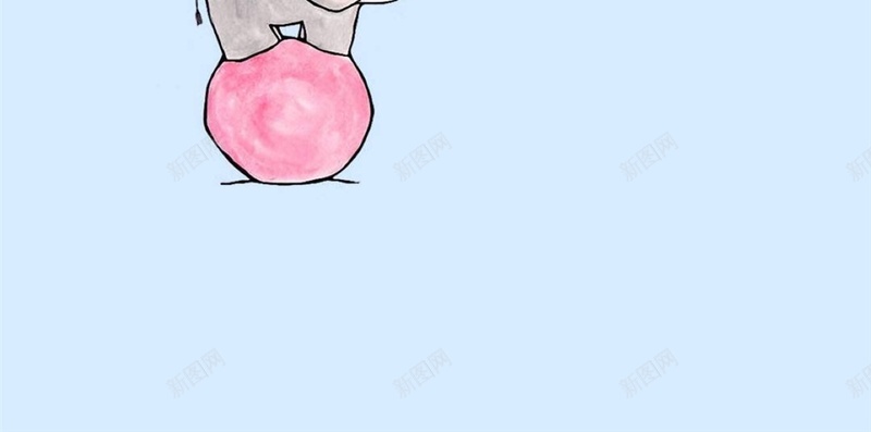 3只大象粉色球h5背景jpg设计背景_88icon https://88icon.com 大象 简约 可爱 萌 卡通 H5 h5 童趣 手绘